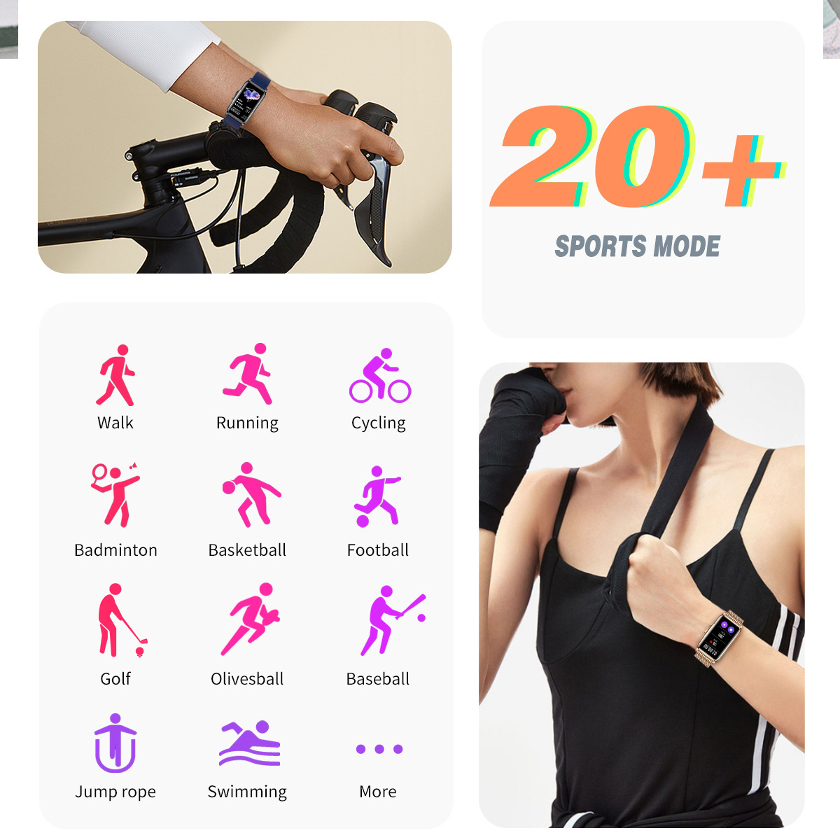 レディーススマートウォッチ女性高級ダイヤモンド腕時計心拍数モ - Smartwatch Ladies Watches For Women のレビューと価格