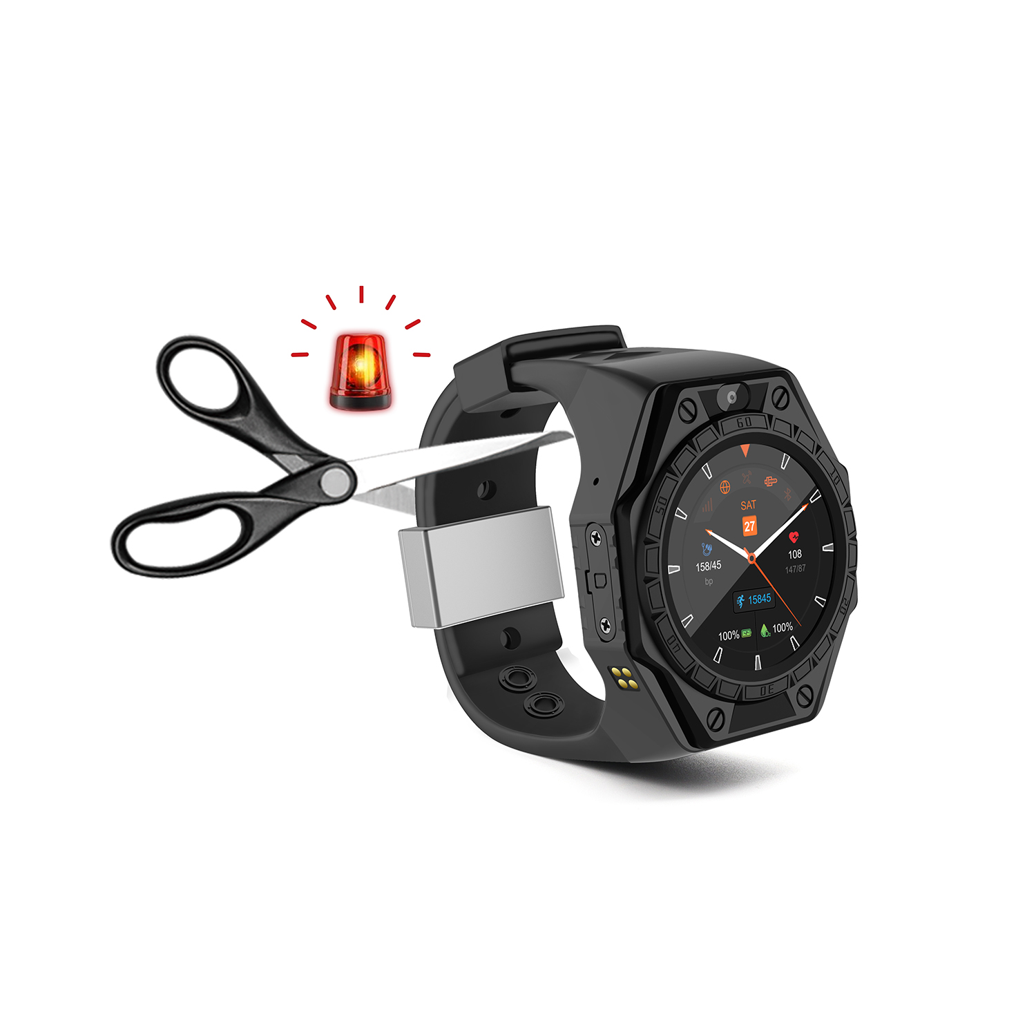 プロ仕様の設計で分解防止・改ざん防止機能付き4Gハイブリッド - Hybrid Smartwatch のレビューと価格