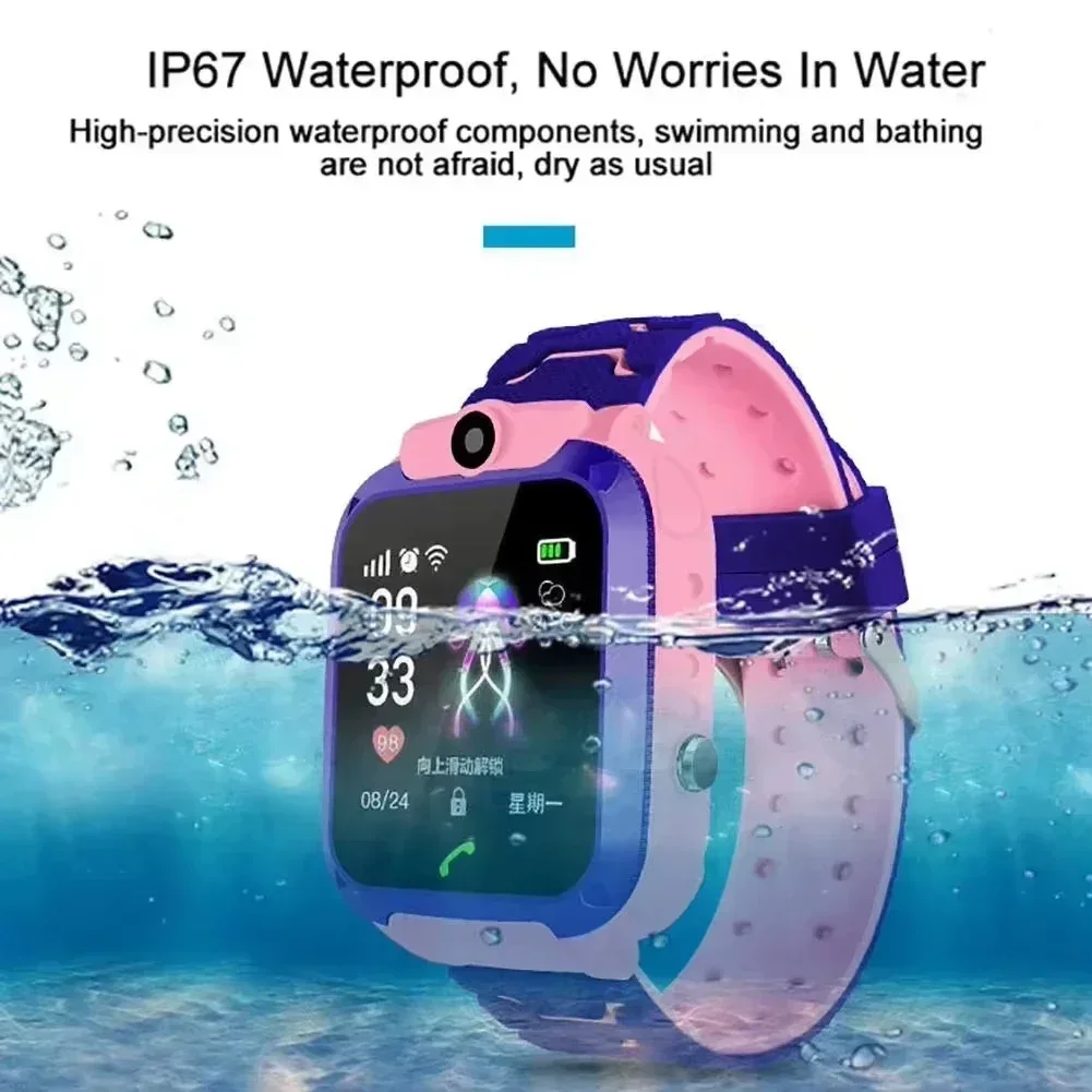 Lenov 5G子供用カメラスマートウォッチ GPS位置情報 - Smartwatch Watches For Kid Boy のレビューと価格