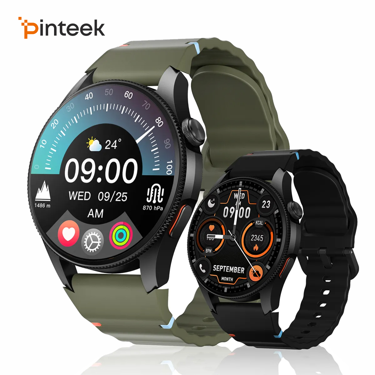 Aurafit G12 スマートウォッチ：1.43インチタッ - Hybrid Smartwatch のレビューと価格