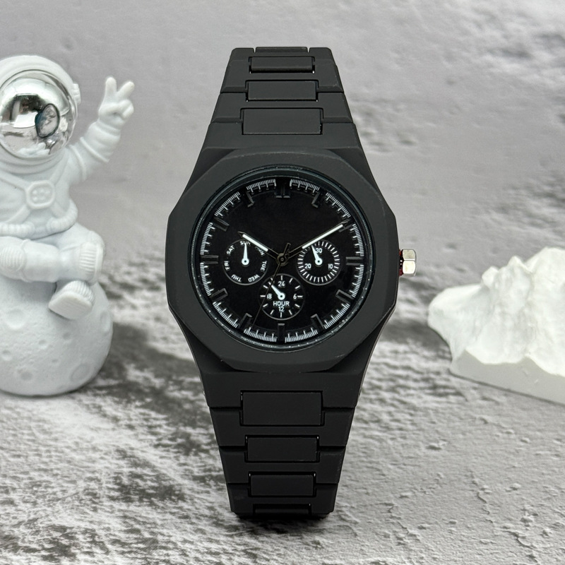 有名なブランド偽三目ダイヤル男性女性腕時計ファッションクォー - Smartwatch Watches For Men Brands のレビューと価格