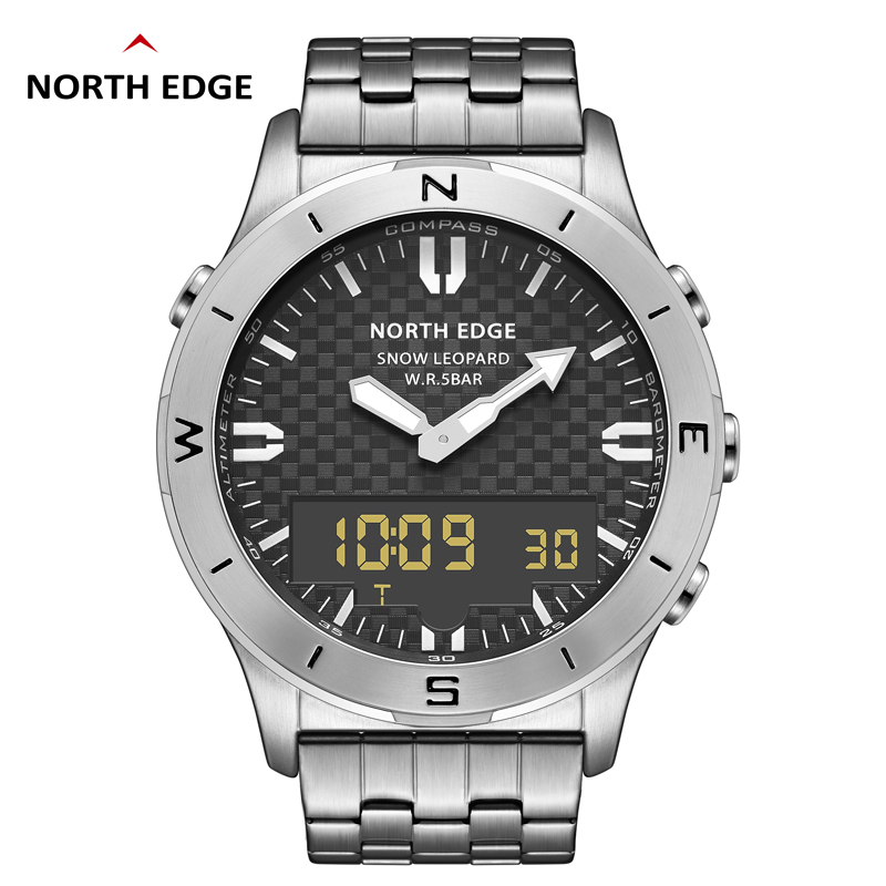 NORTH EDGE メンズ スポーツ デジタル腕時計 防水 - Hybrid Smartwatch のレビューと価格